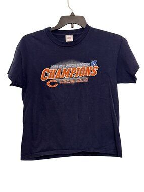 2006 NFC North Division Champions Chicago Bears Youth XL T-Shirt Navy NFL
